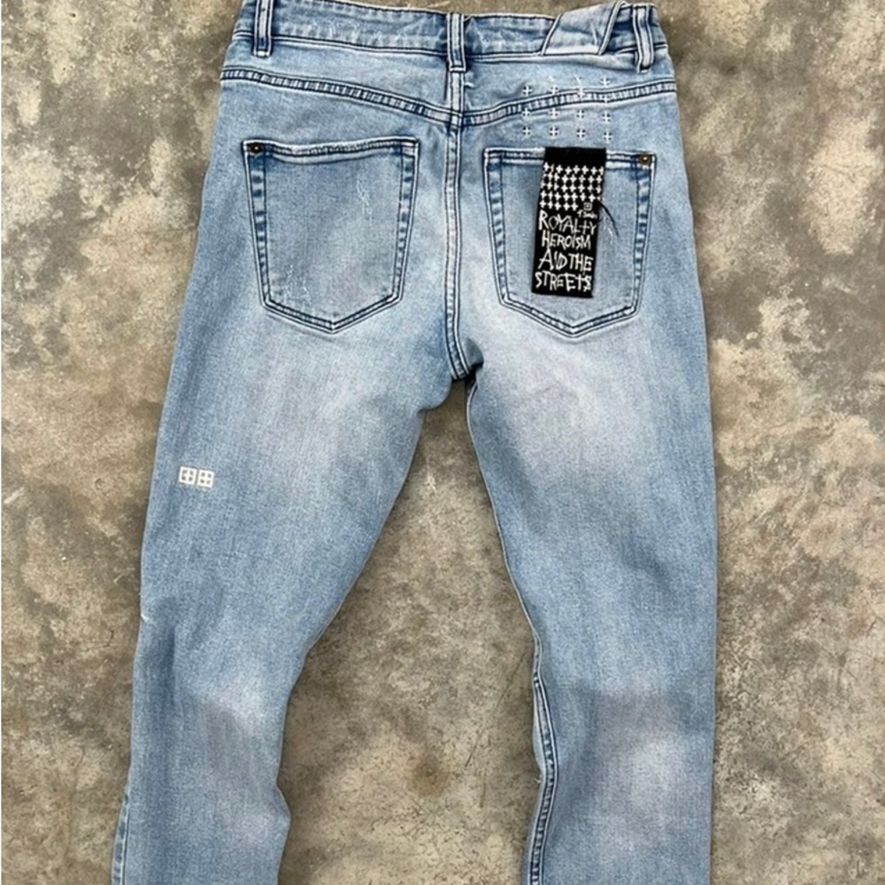 Ksubi Chitch Philly Blue Denim Jeans Sz. 28 W/ Flag
US 28 / EU 44